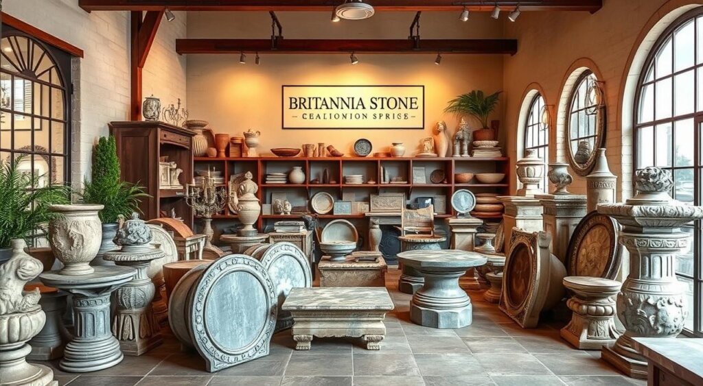 britannia stone decorative
