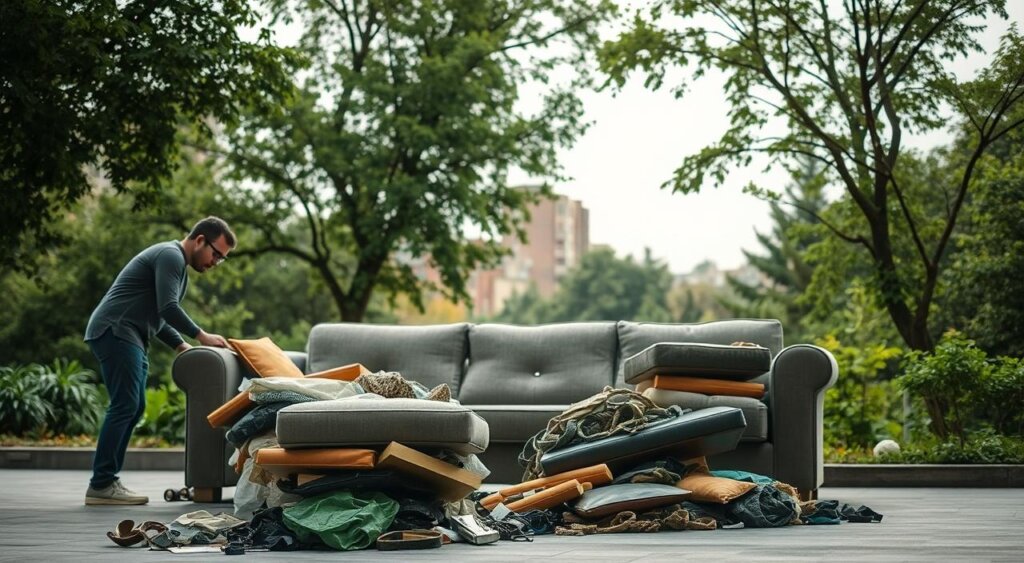 eco-friendly sofa removal