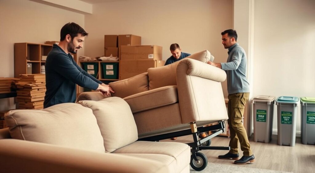 sofa removal services