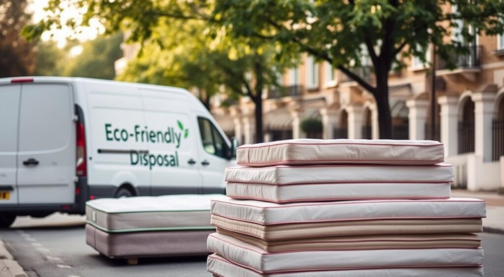 eco-friendly mattress disposal in London