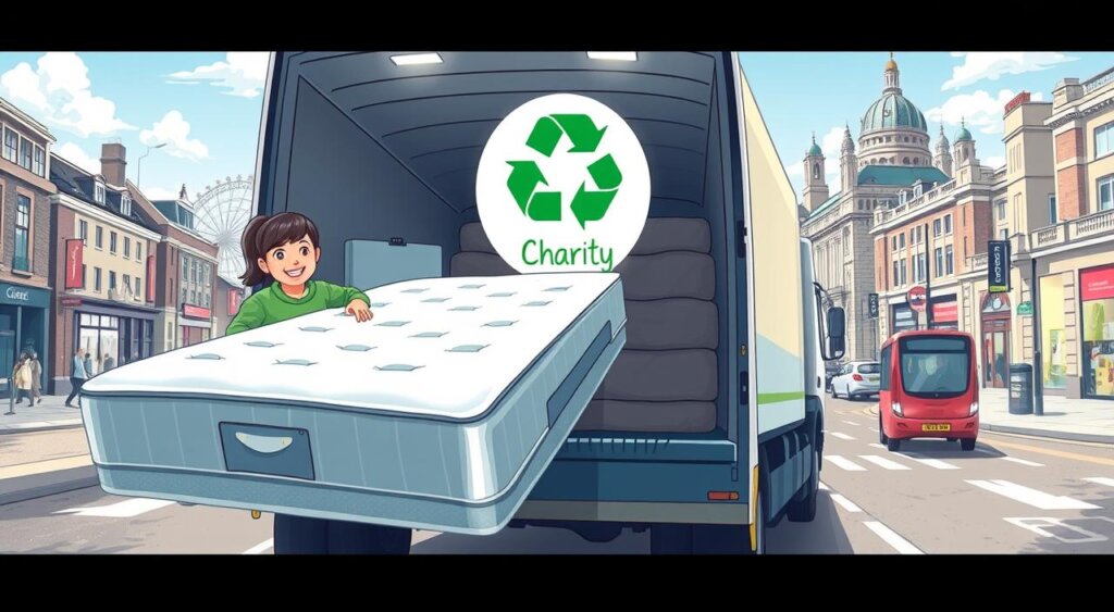 mattress disposal option charity