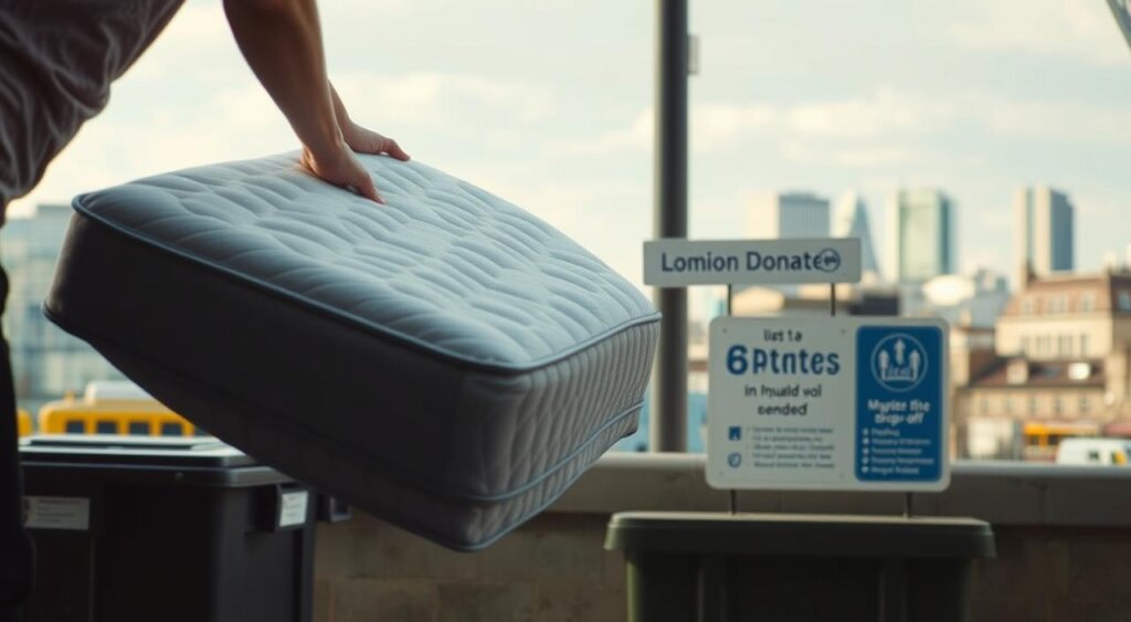 donate a mattress in london